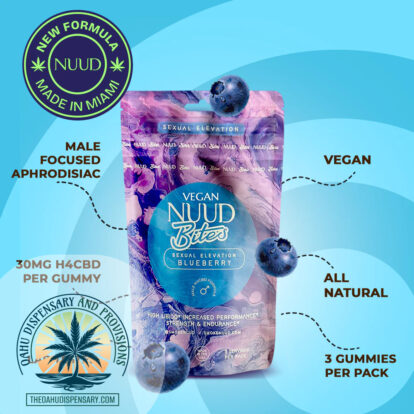 Nuud Aphrodisiac Infused Sex Gummies For Men - 90MG