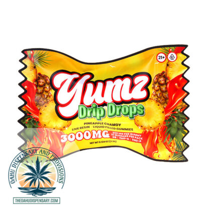 Yumz Drip Drops Live Resin Filled Gummies - 3000MG